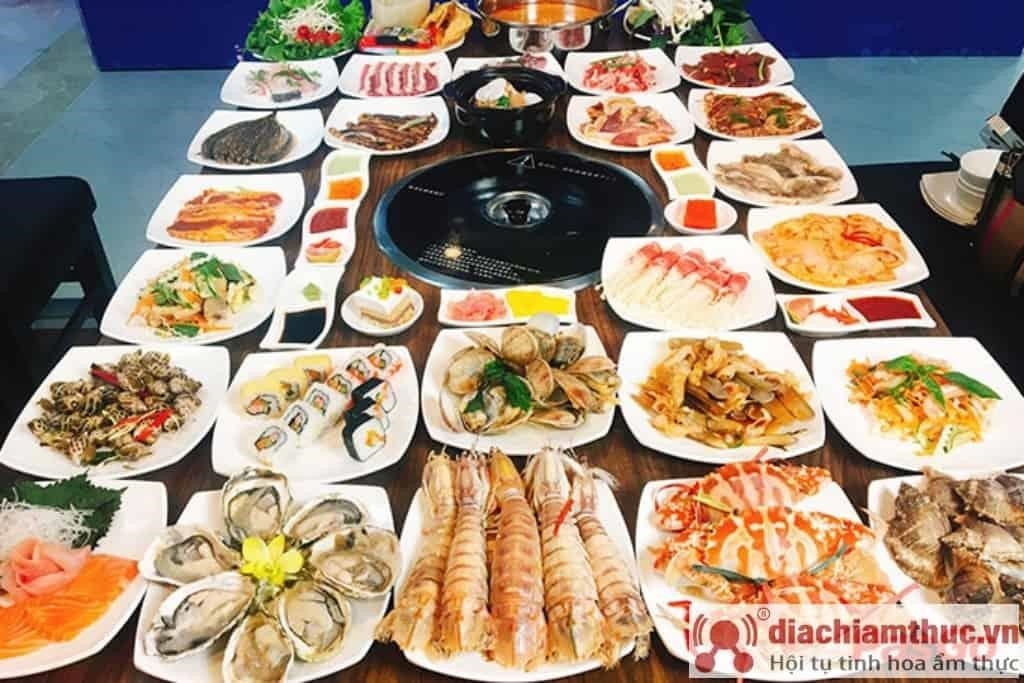 Buffet Sea Star - Nguyễn Hoàng. là một nhà hàng buffet nổi tiếng, tọa lạc tại địa chỉ Nguyễn Hoàng, nơi bạn có thể thưởng thức nhiều món ăn ngon và đa dạng. Nhà hàng này được biết đến với không gian sang trọng và phục vụ chuyên nghiệp, mang lại trải nghiệm ẩm thực tuyệt vời cho khách hàng.
